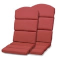 thumbnail image 1 of Aoodor Outdoor Adirondack Chair Cushions Set of 2, Water Resistant High Back Patio Rocking Chair Cushion, 1 of 7