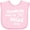 AD-Pink, variant on Inktastic Lacrosse Teamwork Boys or Girls Baby Bib
