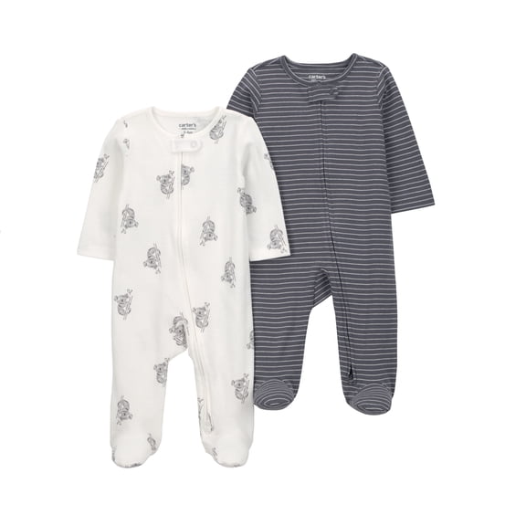 Pack de 2 mamelucos Child of Mine para Bebé Unisex 2 Piezas con Estampado de Koalas Gris Talla 0-3 Meses