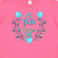 thumbnail image 4 of Inktastic My Yaya Loves Me with Hearts and Flowers Boys or Girls Baby T-Shirt, 4 of 5