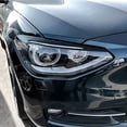 thumbnail image 4 of Headlight Eyebrows Trims For BMW 1 Series F20 F21 Pre 2011-2014 LCI Black, 4 of 11