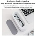 thumbnail image 6 of Eespoir Ultrasonics Cleaning Home Eyeglasses Case, Home Mini Scaling Kit Cleaner, Portable Household Professional Ultrasonic Cleaner Machine for Cleaning Glasses, 6 of 9