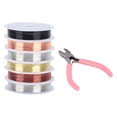thumbnail image 1 of Fil d'Artisanat pour Bijoux, Fil pour Bijoux Mini Fil en Laiton pour Bricolage Artisanat Reapir, 1 of 8