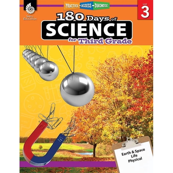 180 Days of Practice 180 Days(tm) Science for Third Grade: Practice, Assess, Diagnose, (Paperback)