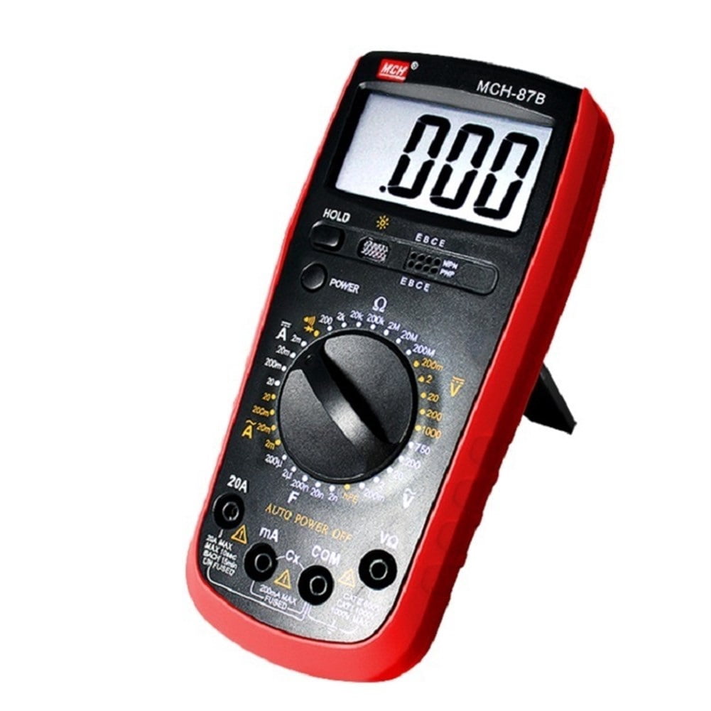 Three and a Half Digital Multimeter Handheld Portable High Precision Household Electric Mini Pocket MCH-87B