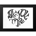 thumbnail image 2 of Haynes, Smith 18x14 Black Modern Framed Museum Art Print Titled - Love You More, 2 of 5