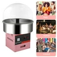 thumbnail image 2 of ROVSUN Cotton Candy Machine Maker 21 Inch Stainless Steel Bowl, Electric Candy Floss Maker Machine w/Cover Sugar Scoop and Large Storage Drawer for Commercial Home Party Carnival, Pink, 2 of 8