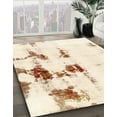 thumbnail image 3 of Ahgly Company Machine Washable Indoor Rectangle Abstract Brown Area Rugs, 5' x 7', 3 of 7