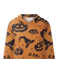 thumbnail image 3 of Sudadera con Capucha Vestido de Sudadera Yuyangstore Casual Estampado Colorido Amarillo S, 3 of 4