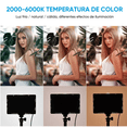 thumbnail image 2 of 2pcs Usb Led Kit Luz  Bloosom Video Iluminación Fotografía Regulable Negro, 2 of 4