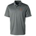 thumbnail image 2 of Men's Cutter & Buck Steel Cleveland Guardians Prospect Textured Stretch Big & Tall Polo, 2 of 3