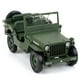 thumbnail image 3 of Coche de juguete Militar Jeep 685006 1/18 Meterk Verde Militar, 3 of 6