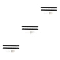 thumbnail image 1 of Greeniant 8 Pools Billiard Cue Rack Wall Mounted Cue Solid Holder Stick Rest Pool Wood Type1 NO1, 1 of 1