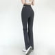thumbnail image 3 of MKLEKYY Leggings de cintura alta para mujer, calados, acampanados, para yoga y fitness, informales, modernos, para entrenamiento, 3 of 4