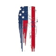 thumbnail image 5 of Cutuoiiu Plus Size Womens American Flag Print Capri Leggings Stretchy Casual Trousers Gifts, 5 of 5