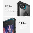 thumbnail image 4 of IBAOLEA Designed for iPhone 8 Case & iPhone 7 Case, Heavy Duty ?Rugged Full Body Protection Slim Shockproof Phone Cover for IBAOLEA iPhone 7/iPhone 8 4.7 Inch - Black Black, 4 of 8