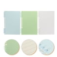 thumbnail image 3 of TABLZONE 3Pcs Assorted Color Spiral Note Books Simple Design Thick Paper for Writing Supplies, 3 of 8