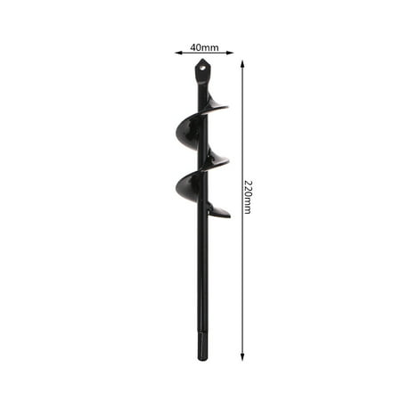 

Black Home Yard Garden Flower Plant Farm Planting Auger Digger Twist Spiral Bit
