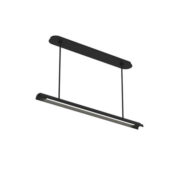 Generation Lighting Kc1091 Carson 48" Wide Led Linear Chandelier - Black
