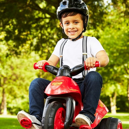 Disney Pixar Cars 3 6v Lightning Mcqueen Ride On Tricycle Only 24 94 Was 49 97 Swaggrabber