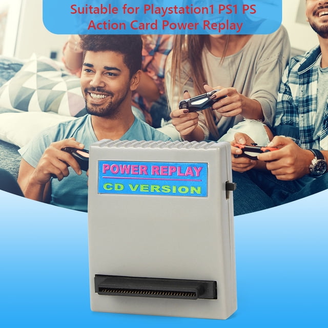 Reproducción De Energía Cartucho de trucos de juego para Sony PS1 PS1 PS Power Replay Action Card