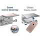 thumbnail image 4 of Wall mounted stainless steel toilet roll holder with wide shelf, suitable for bathroom toilet roll holder, 4 of 5