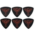 thumbnail image 2 of Clayton BRT100-12 Raven Rounded Triangle Guitar Picks- Black - 1 mm - 12 Pieces, 2 of 2