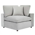 thumbnail image 3 of Modway Commix Down Filled Overstuffed Performance Velvet Loveseat in Light Gray, 3 of 6