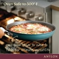 thumbnail image 4 of Anolon Achieve 12" Hard Anodized Nonstick Frying Pan, Teal, 4 of 14