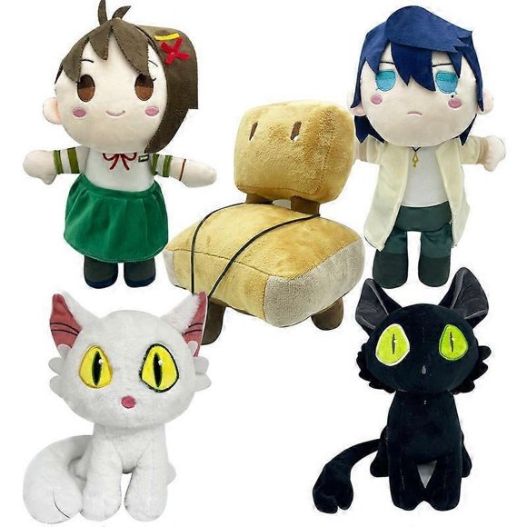 New Suzume No Tojimari Bell Bud Tour Peripheral Cat Doll Plush Doll
