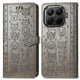 thumbnail image 1 of Funda Cartera FOXDOCK para Xiaomi 15T Pro , Flip PU con Relieve de Gatos y Perros, Tarjetero y Soporte, 1 of 6
