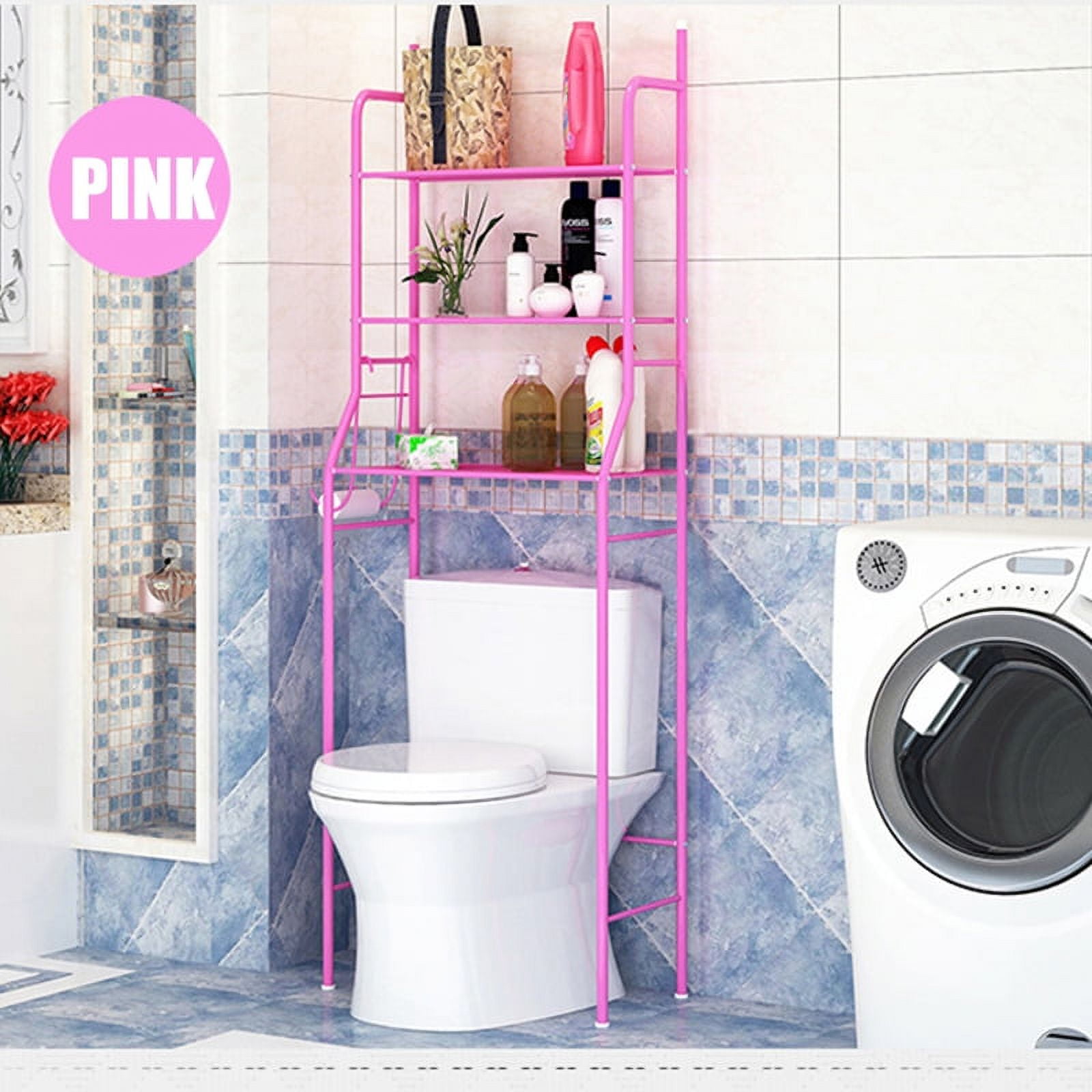 3tier Over The Toilet Storage Space Saver Metal Bathroom Shelves
