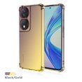 thumbnail image 1 of Four-corners Shockproof Gradient TPU Case for Honor 90 Smart Honor 200 Lite Protective Cover Fundas Coque Capa Black Gold For Honor 90 Smart, 1 of 6