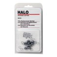 thumbnail image 1 of Resortes helicoidales de repuesto HALO RS7H para uso con embellecedores, paquete en blíster de 4, color plateado, 1 of 1