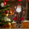 thumbnail image 4 of Honmine Santa Claus Doll 12 Inch Tall, Standing Position for Display, Christmas Decoration for Window, Mantel, Gift Idea, Holiday Tradition, 4 of 6