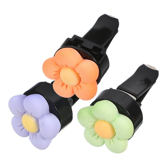Zehuanyu  3 Pcs Car Outlet Clips Decoration Aroma Vinyls Air Freshener
