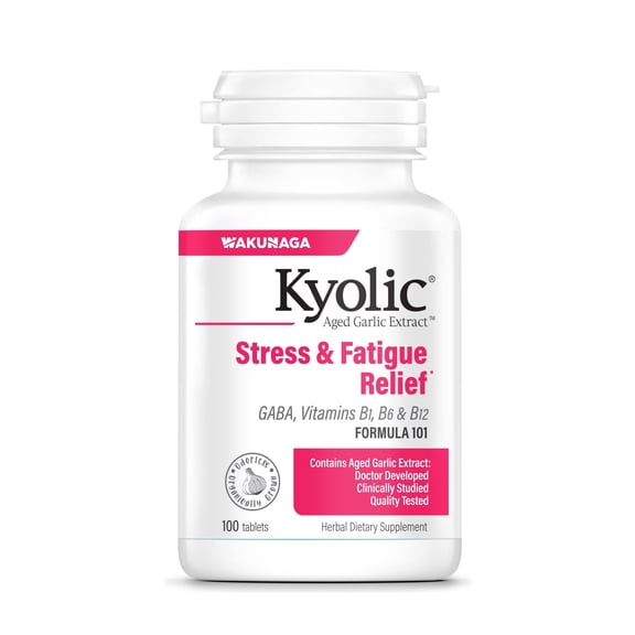 Kyolic Wakunaga Formula 101 Stress & Fatigue, 100 Ct