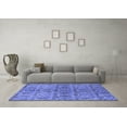 thumbnail image 3 of Ahgly Company Indoor Rectangle Oriental Blue Industrial Area Rugs, 2' x 3', 3 of 4