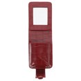 thumbnail image 4 of Portable Lipstick Case PU Alligator Printed Makeup Bag Cosmetic Pouch (Red), 4 of 7