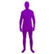 Disparition de l'Homme Invisible Costume Combinaison Enfant: Néon Violet Grand – image 1 sur 3