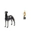 thumbnail image 1 of Estatua de perro de resina,Estatua de perro de resina con forma de animal,Escultura coleccionable para escritorio,decoración del hogar,Estatua de arte abstracto,Estatua de arte abstracto, 1 of 8