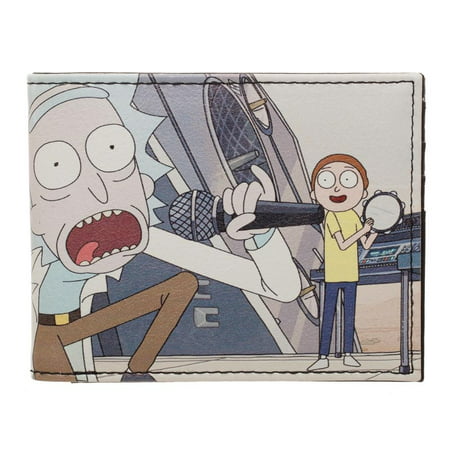 Wallet - Rick and Morty - Get Schwifty Bi-Fold New