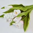 thumbnail image 2 of Artificial Tulip Tulips for Spring Wreath Wedding Artificial Flower Artificial Dried Flowers for Home Decoration, 2 of 11