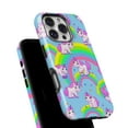 thumbnail image 6 of DesignSkinz Scratch-Resistant Hard Slim Case Compatible with iPhone 12 Pro Max (Compatible with MagSafe) - Magical Cartoon Unicorns, 6 of 9