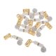 thumbnail image 3 of 10 Piezas de Resina Colorida Dreadlocks Beads Metal cabellero Colgante Joyería para El Cabello Blanco, 3 of 9