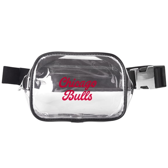 Chicago Bulls Clear Belt Bag