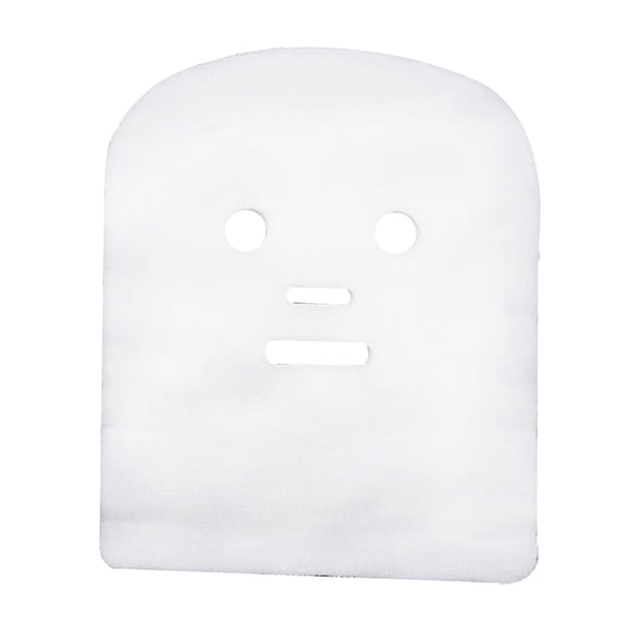 Cuidado de la piel facial precortado jinwen Hoja de cara de gasa blanco suave al tacto