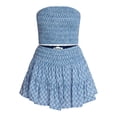 thumbnail image 5 of No Boundaries Strapless Top and Skirt Set, 2-Piece, Women's XXS-XXL, 5 of 5