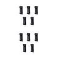 thumbnail image 3 of Baohd 5pcs Multi Usage en Acier Inoxydable Serviette Crochet - Prévention de la Corrosion de Surface Fine Prévention de la Corrosion et la Rouille Rauque Noir 2Set, 3 of 6