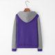 thumbnail image 4 of Pntutb Mujeres Casual Pullover Patchwork Color Manga Larga Con Capucha Bolsillo Blusa Tops Sudaderas Liquidación Pntutb Pntutb-1411, 4 of 7
